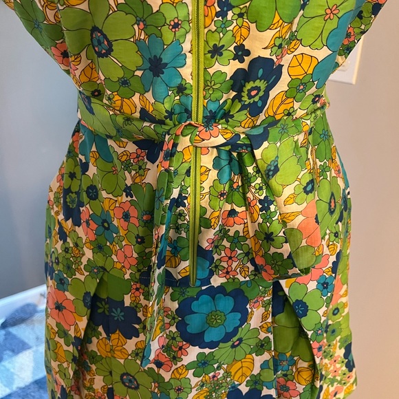 Authentic vintage 1960s skort dress / romper - Picture 2 of 4